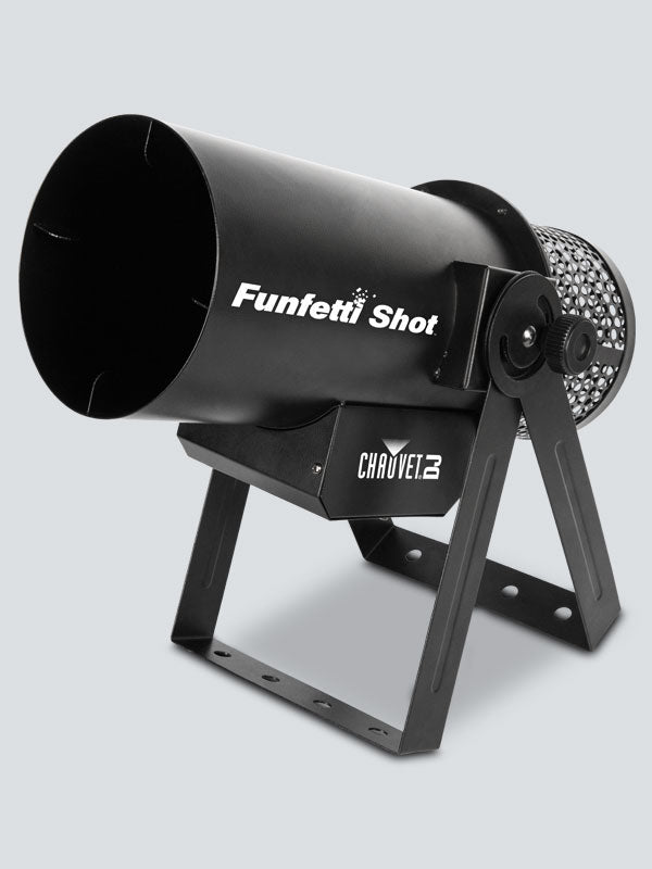 CHAUVET FUNFETTI-SHOT Confetti machine - Chauvet DJ FUNFETTI-SHOT Professional Confetti Launcher Perfect For Concerts Parties Or Special Events