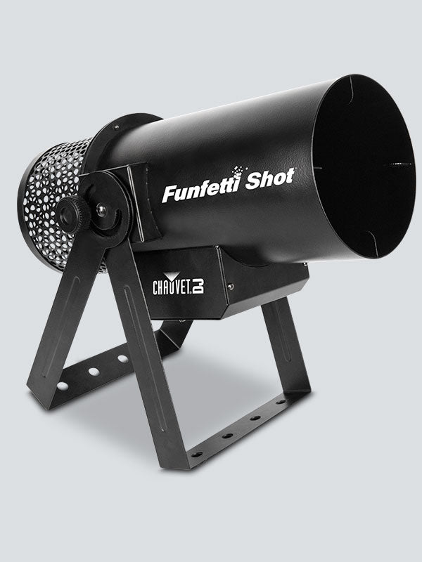 CHAUVET FUNFETTI-SHOT Confetti machine - Chauvet DJ FUNFETTI-SHOT Professional Confetti Launcher Perfect For Concerts Parties Or Special Events