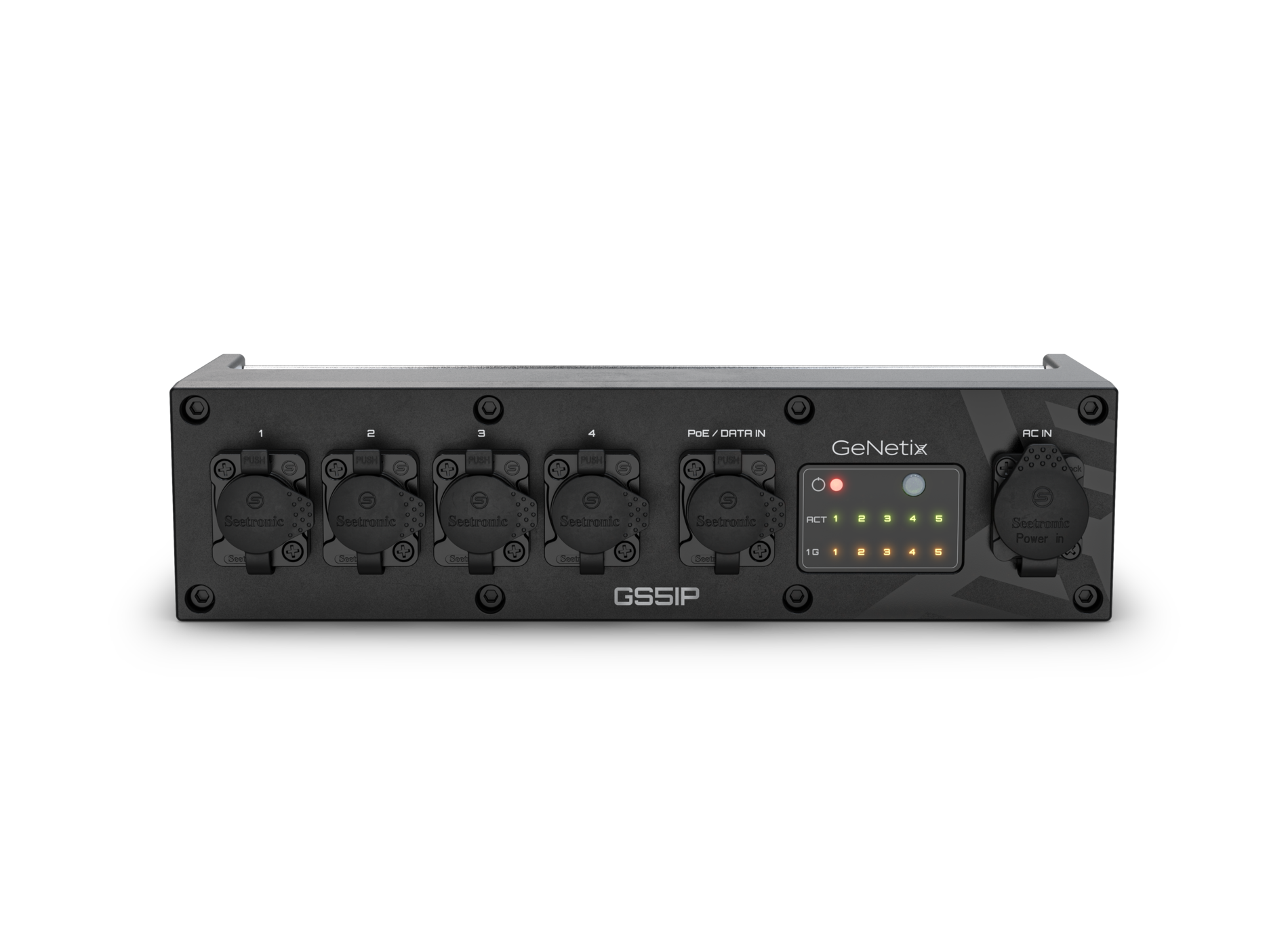 Chamsys GENETIX-GS5IP - 5 port Unmanaged Gigabit Network Switch