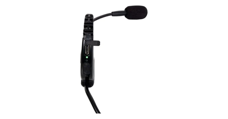 Galaxy Audio EVO-PEEP1 Two EVO True Wireless Headworn Mics and EVO Receiver: 2 EVO Water Resistant Headset Mics, 1 EVO Portable Receiver. This is a single receiver system second headset is for back to back classes.