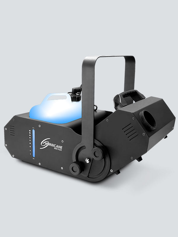 CHAUVET H1800FLEX Fog Machine - Chauvet DJ HURRICANE H1800 Flex Compact Water-Based Fog Machine Offers A Manually Adjustable Output Angle Of 180°
