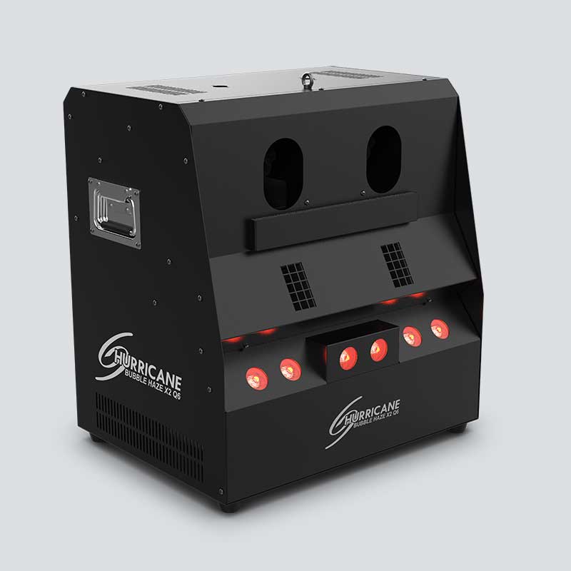 CHAUVET HURRICANE-BUBBLE-HAZE-X2 Haze & Bubble machine