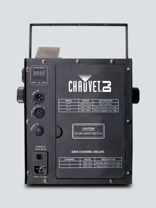 CHAUVET HURRICANE-HAZE2D Haze Machine - Chauvet DJ HURRICANE HAZE 2D Haze Machine