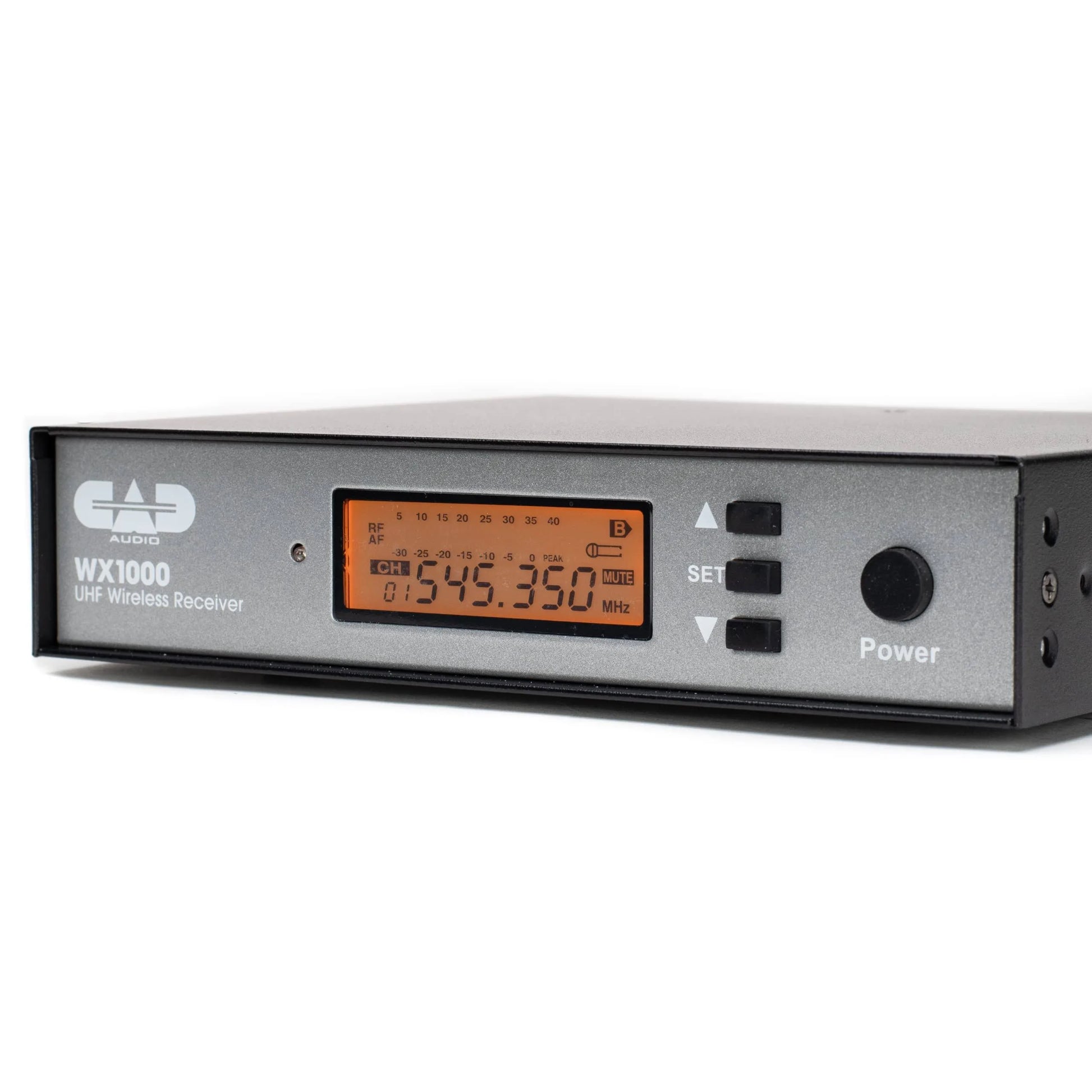 CAD AUDIO WX1000HH UHF W/L HH Mic Freq Agile With CADLive D38 Capsule