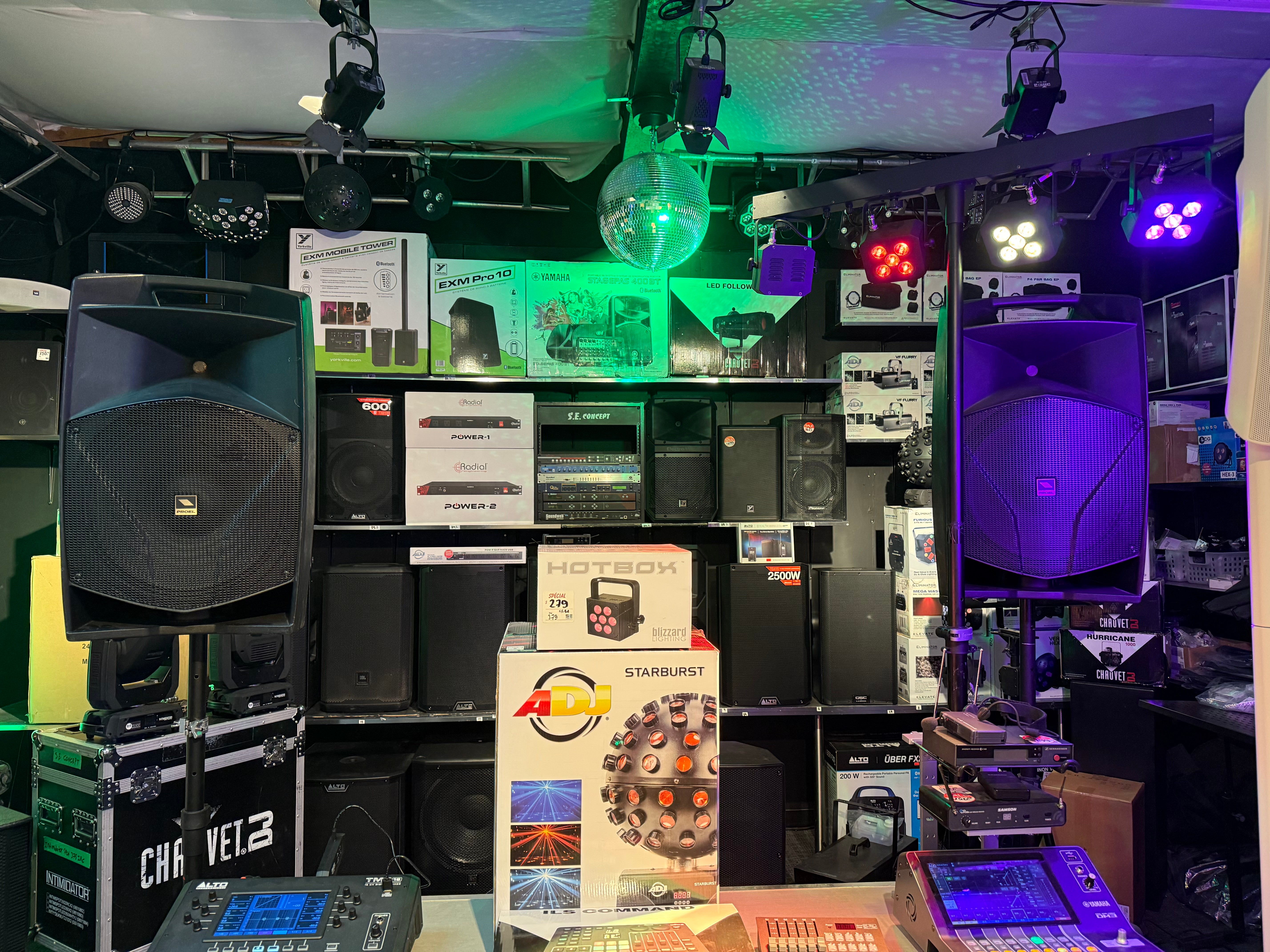 PROEL V15A (PAIR) Pre owned - clean - very good condition - 30 days warranty)