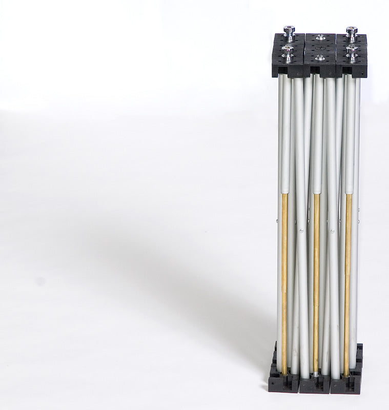 INTELLISTAGE IS4X4X8 - 8" High Riser for 4FT x 4FT Square Stage Platform (8" risers cannot be stacked on top of other 8" risers)