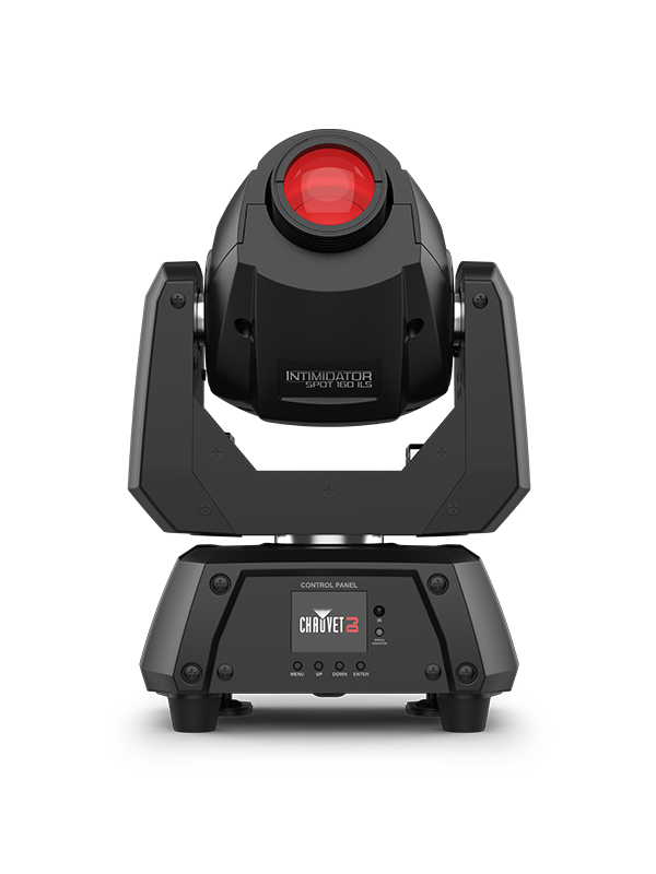 CHAUVET INTIMSPOT160-ILS LED (THE PAIR - OPEN BOXES) 9 + open, split colors, continuous scroll at variable speeds - Chauvet DJ Intimidator Spot 160 ILS LED Moving Head Light Fixture