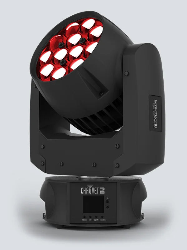 CHAUVET INTIMWASHZOOM450-IRC Led wash moving head - Chauvet DJ INTIMIDATOR WASH ZOOM 450 IRC Feature-Packed Compact Moving Head Wash Fitted With 15 W Quad-Color RGBW LEDs
