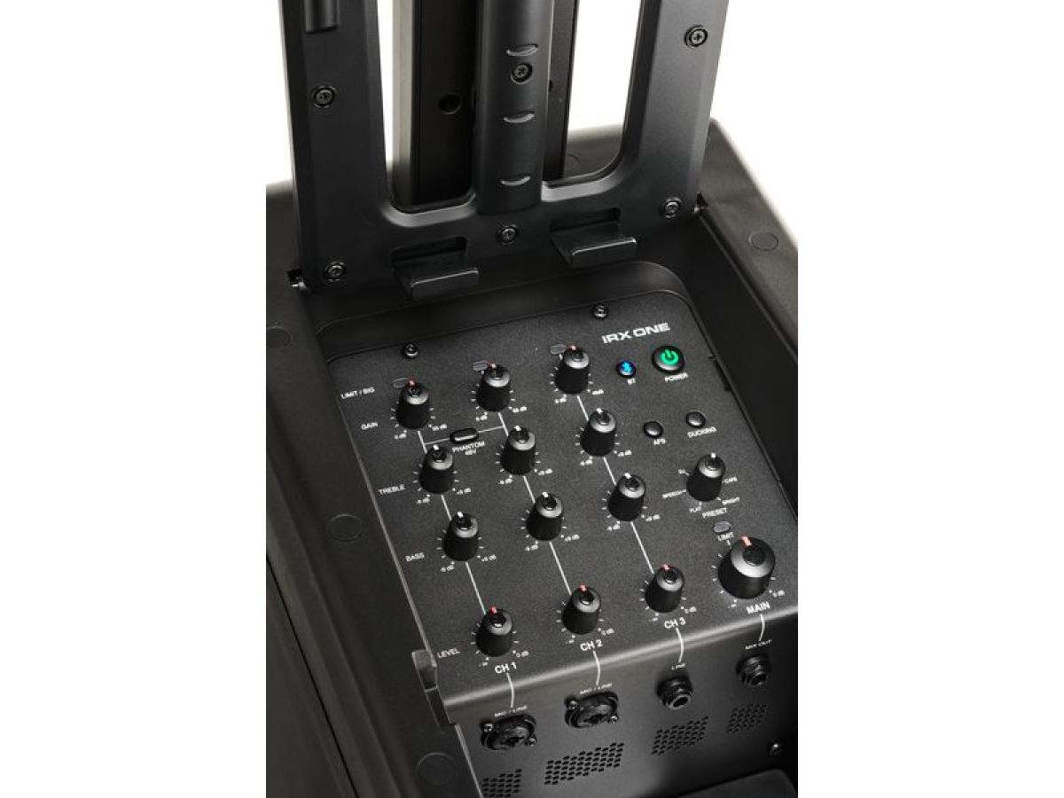 JBL IRX 0NE - All-in-One Column PA with Built-In Mixer and Bluetooth Streaming