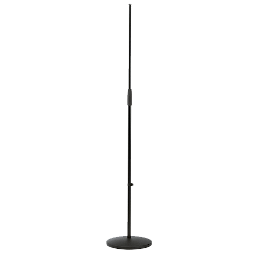K&M 260/1-BLACK Stand Mic - K&M 260/1 Adjustable Microphone Stand (Black)