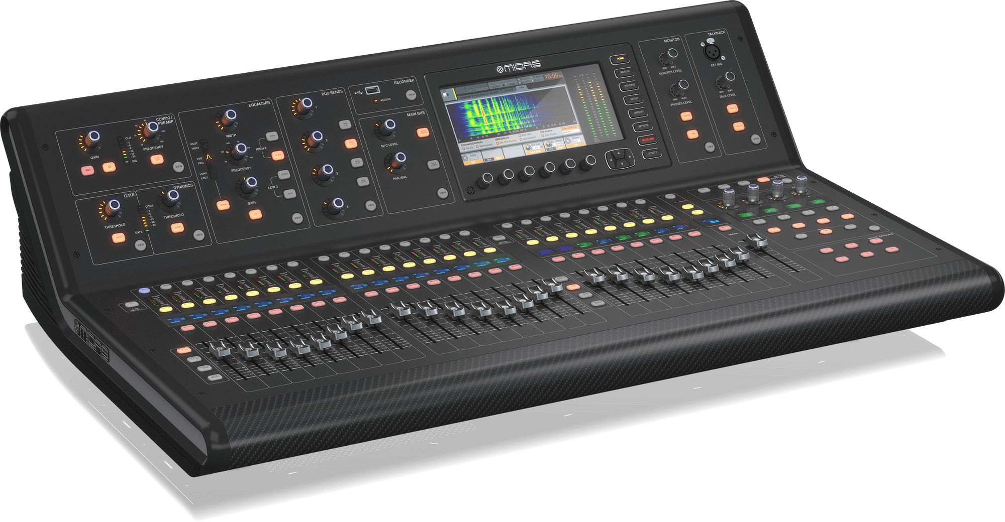 MIDAS M32 LIVE (CONTACT US TO CONFIRM PRICE ANDS AVAILABILITY) Digital Console for Live and Studio with 40 Input Channels, 32 Midas PRO Microphone Preamplifiers and 25 Mix Buses and Live Multitrack Recording