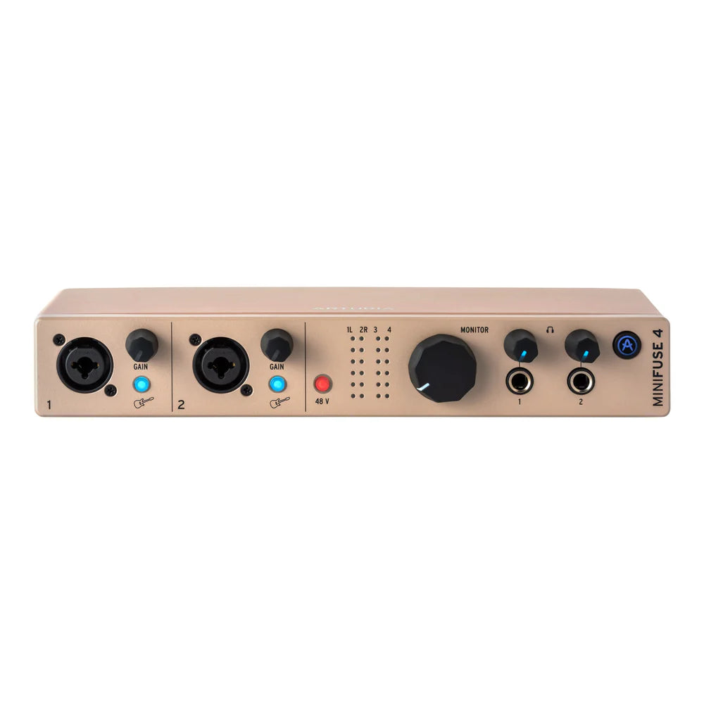 ARTURIA MINIFUSE 4 - 4 x 4 PORTABLE AUDIO INTERFACE.