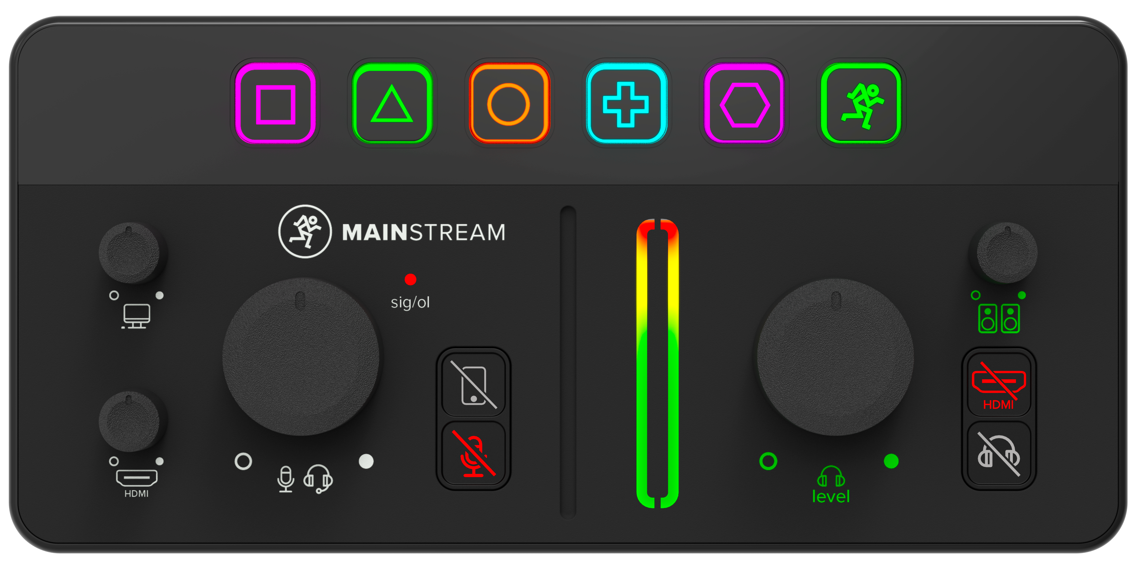MACKIE MAC-MAINSTREAM - Complete Live Streaming and Video Capture Interface With Programmable Control Keys