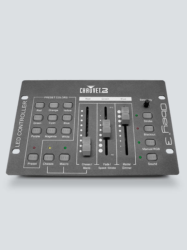 CHAUVET OBEY 3 Channel DMX controler - Chauvet DJ OBEY 3 DMX Controller
