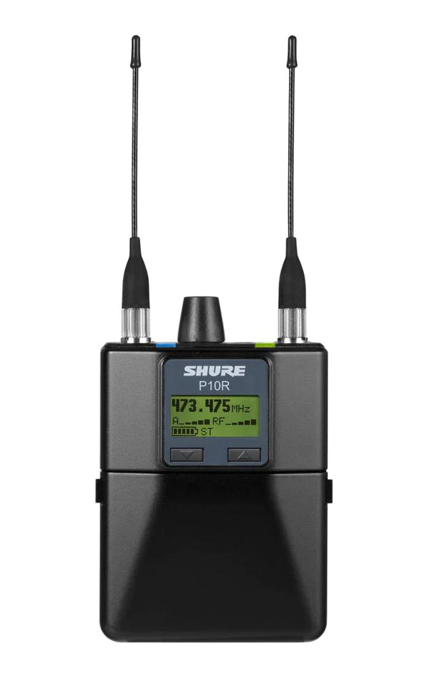 Shure P10R+-G10 Monitor PSM - Shure P10R+G10 PSM1000 Bodypack Receiver - Freq G10
