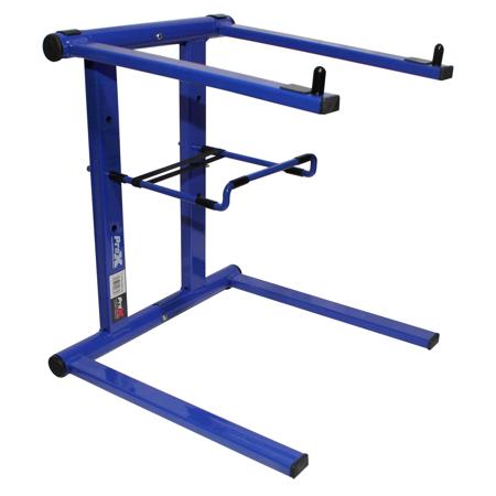 PROX-T-LPS600BLUE - Foldable Portable Laptop Stand W/Adjustable Shelf BLUE