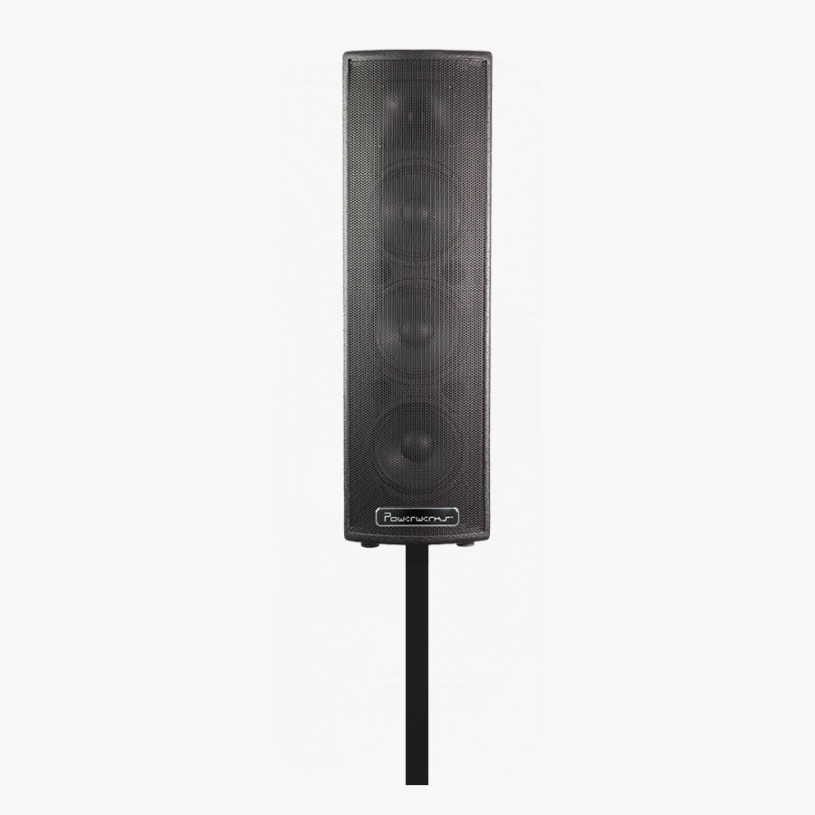 POWERWERKS PWR3 - Portable PA 120W Active - Bluetooth - SD Card - Radio - Ideal for DJ-Musiciens and Karaoke