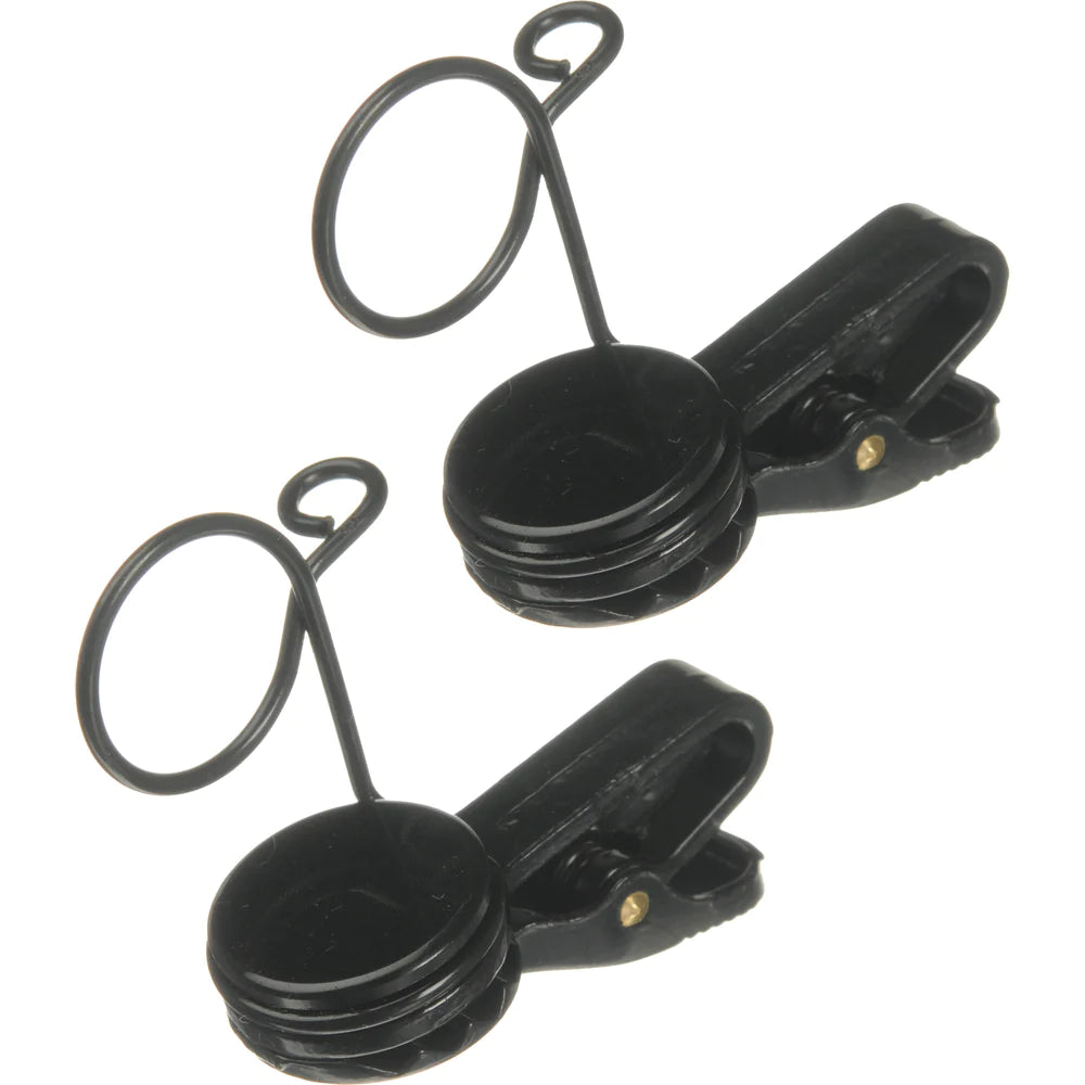 Shure RK183T1 Microphone Tie Clip - Shure RK183T1 - Set of 2 Single Tie Clips for MX183, MX184, MX185, WL183, WL184 & WL185 Lavalier Microphones