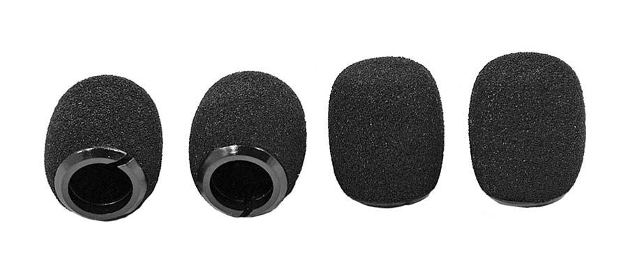 Shure RK183WS Microphone Windscreen - Shure RK183WS - Windscreen for Shure MX183 / 184 / 185 Microphones (Set of 4)