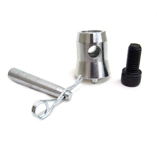 Global Truss ST-UJB/C-12 GTR Square Truss - Half conical coupler with Allen Bolt to add connecting sides to ST-UJB-12   Pack of 4  Unit Weight: 1lb (each unit)