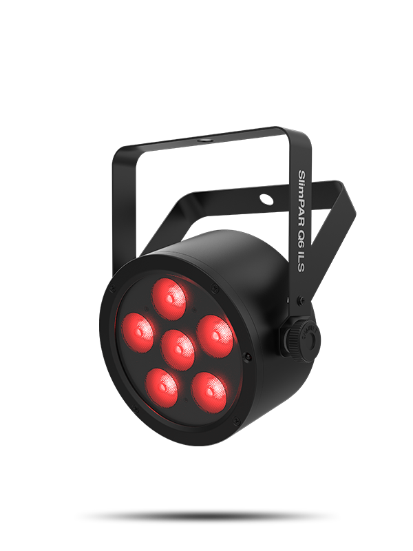 CHAUVET SLIMPARQ6ILS Low-profile - CHAUVET DJ SLIMPARQ6ILS SlimPAR Q6 ILS Low-Profile Quad-Color LED Wash (RGBA)