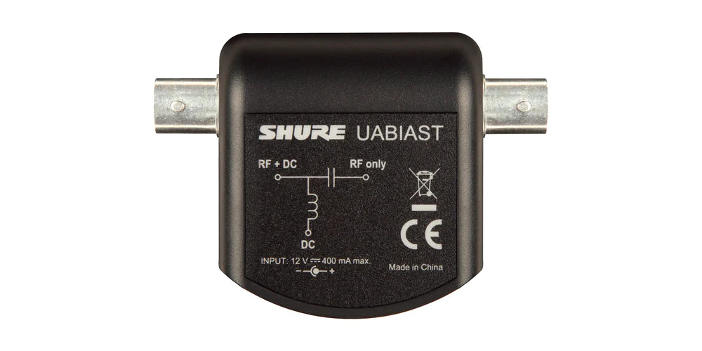 Shure UABIAST Wireless Antenna - Shure UABIAST In-Line Power Supply with PS23US