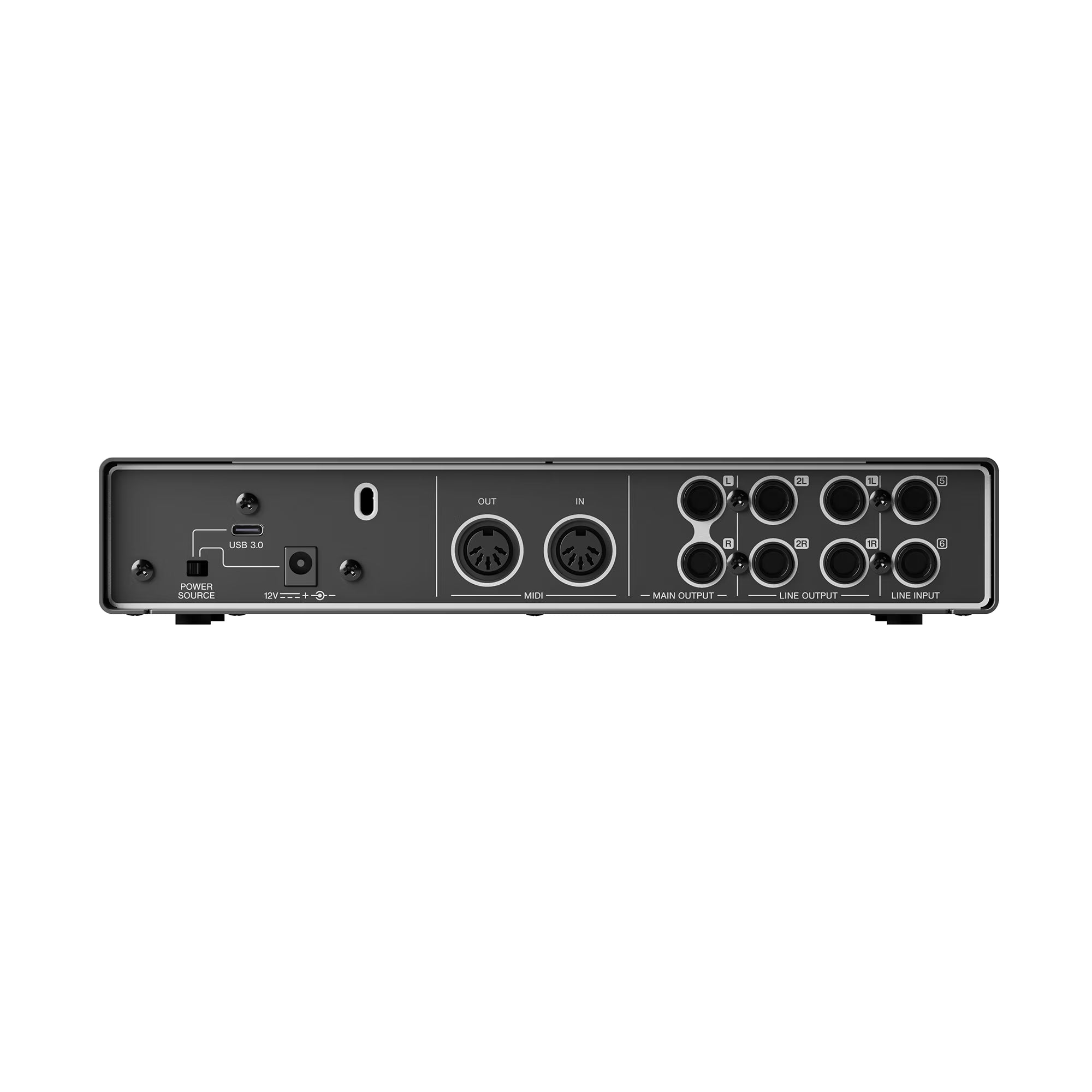 YAMAHA URX44C - 6-in/4-out USB-C Audio/MIDI Interface with 32-bit/192 kHz support,