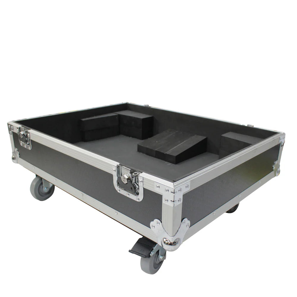 PROX-X-RCF-HDL30A LA X2W - ProX X-RCF-HDL30A LAX2W Fits RCF HDL 30-A Line Array Speaker Flight Case W/Wheels (Holds 2 Speakers)