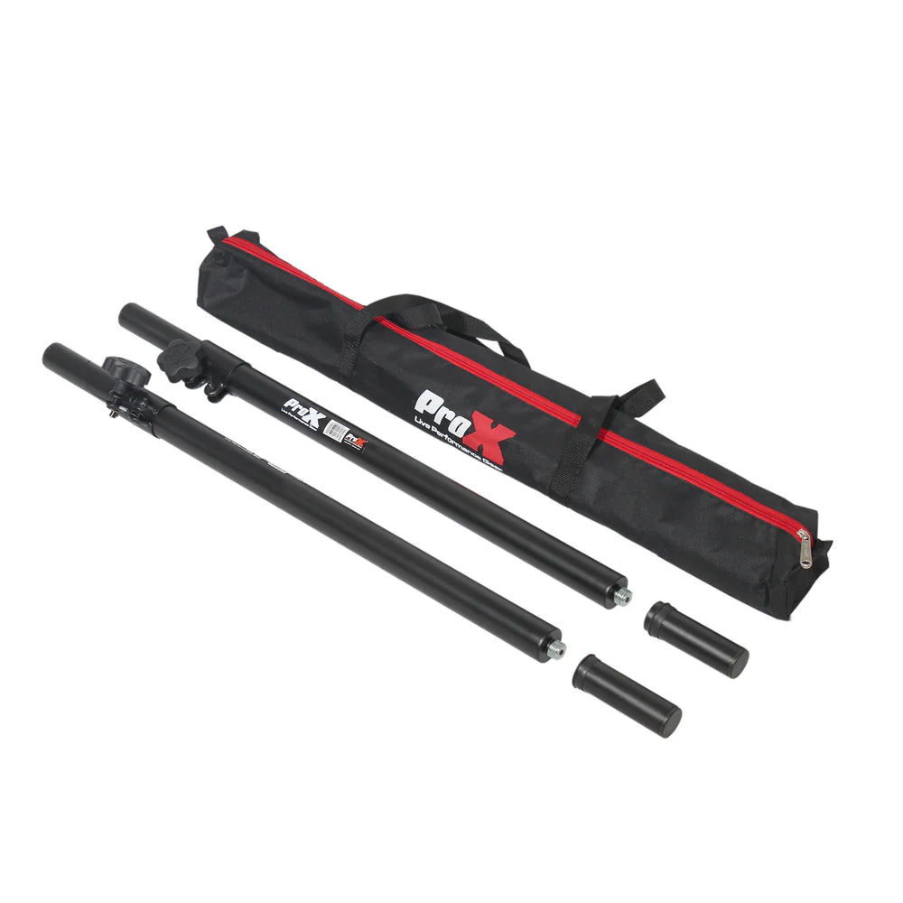 PRO-X- X-SPAM20X2 PKG - Set of 2 20mm Threaded Deluxe Subwoofer Pole Mount