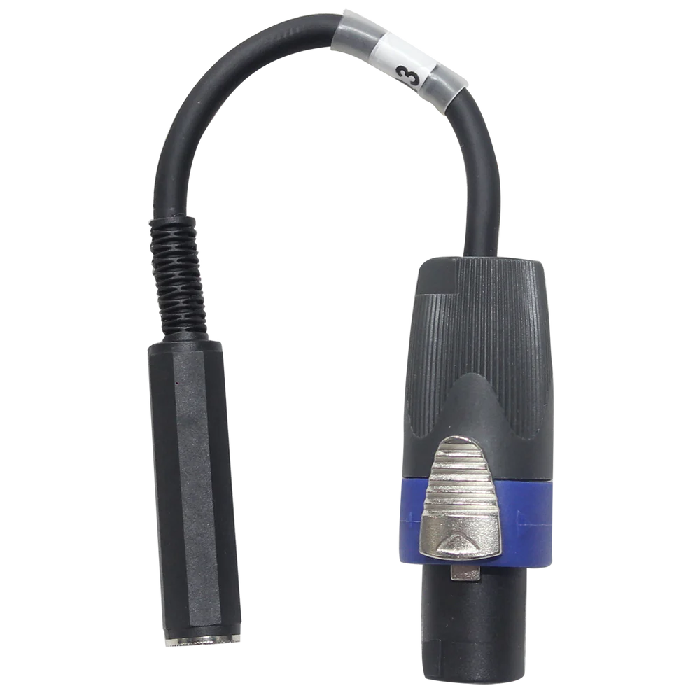 PROX-XC-SQF - ProX XC-SQF 6ft. SpeakOn-M to 1/4" TS-F Female High Performance Speaker Cable