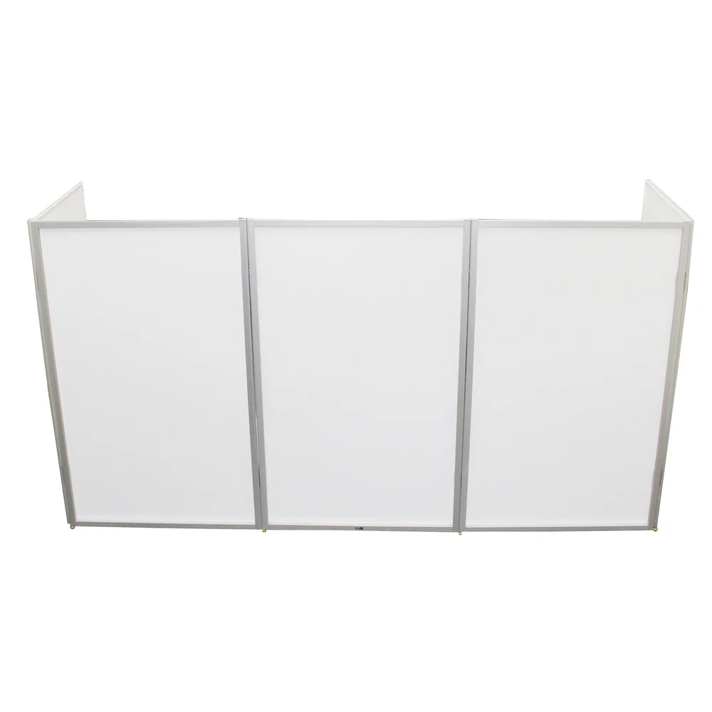PRO-X- XF-5X3048S - ProX XF-5X3048S 5 Panel Silver Chrome Frame DJ Facade W/ Stainless Quick Release
