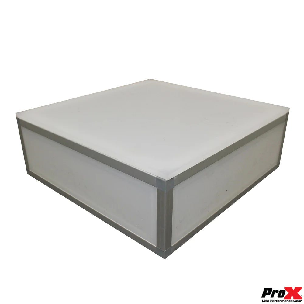 ProX XSA-2X2-8 LUMOSTAGE Acrylic Platform Stage Riser Section