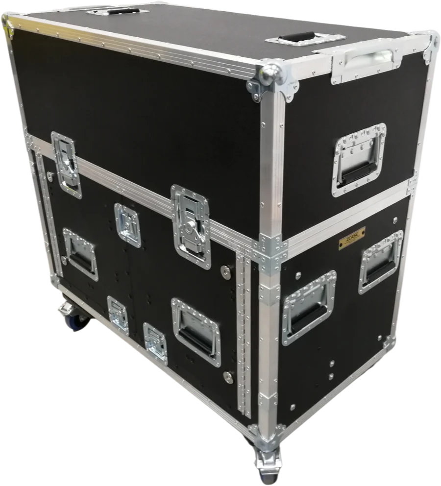 PROX-XZF-AH-C2500 D 2U - ProX XZF-AH-C2500 D 2U For Allen and Heath DLive C2500 Flip-Ready Hydraulic Console Easy Retracting Lifting 2U Rack Space Detachable Case