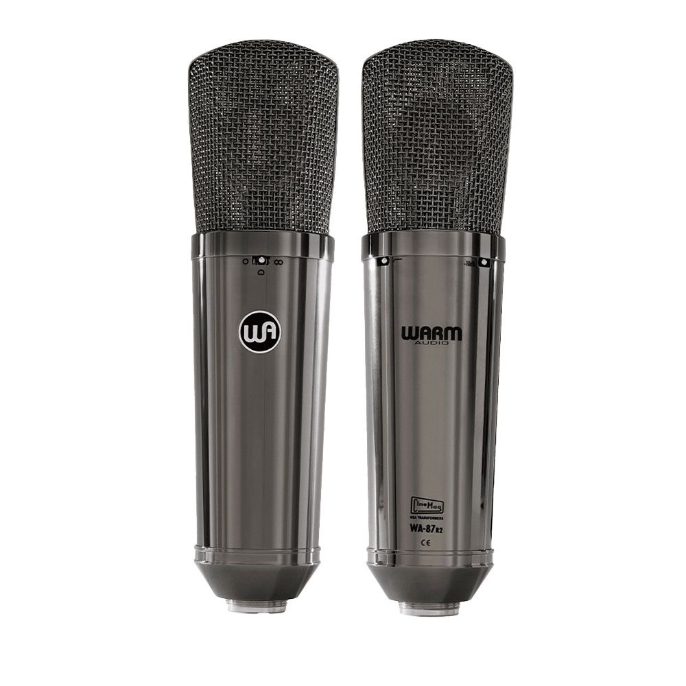 WARM WA87-R2-TS - Titanium Stereo MATCH Pair Stereo Pair Large-Diaphragm FET Condenser Microphone