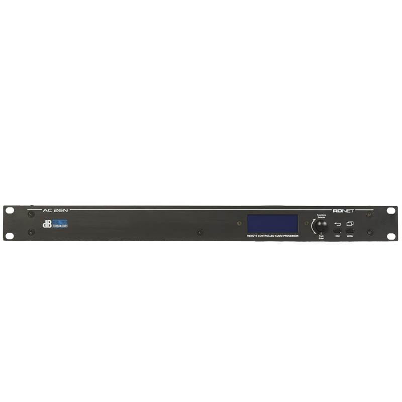 DBT-AC26N - 1-UNIT-RACK RDNET DIGITAL AUDIO CONTROLLER 28/56 BIT DSP PROCESSING