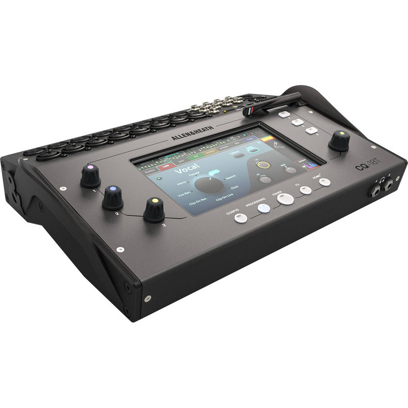 Allen & Heath CQ-12T - Ultra-Compact 12in / 8out Digital Mixer