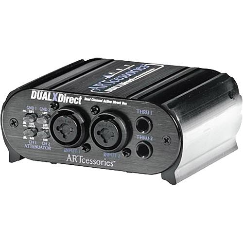 ART ProAudio DUALXDIRECT 2 CHANNEL ACTIVE DIRECT BOX - ART DUALXDirect Professional Active Direct Box