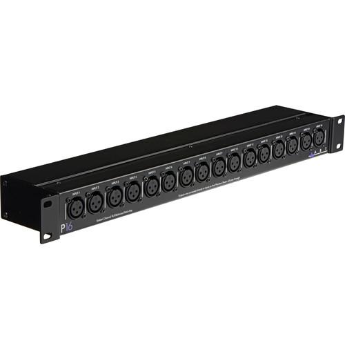 ART ProAudio P16 ART XLR 16 CH PATCH BAY - 1U - ART P16 Rackmount Balanced XLR Patch Bay