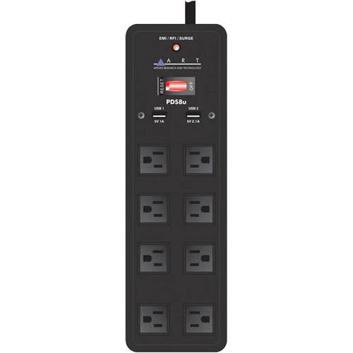 ART ProAudio PDS8U ART POWER DISTRIBUTION SYSTEM - ART PDS8u 8-Outlet Surge Protector