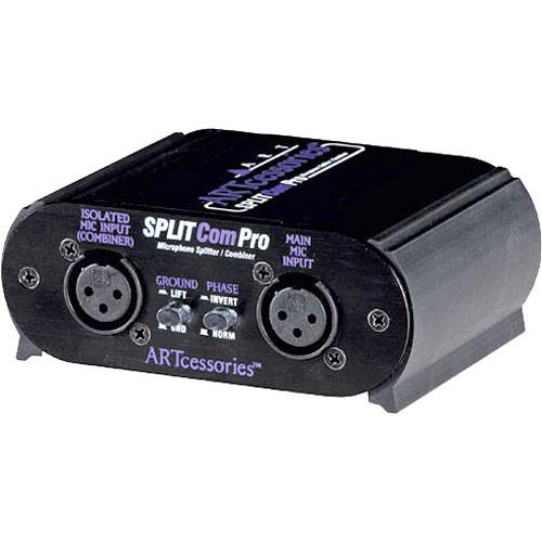ART ProAudio SPLITCOMPRO 2-WAY MIC SPLITTER / COMBINER - ART SPLITCom Pro Microphone Splitter and Combiner
