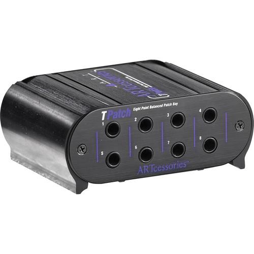 ART ProAudio TPATCH ART 4 CHANNEL TRS PATCH BAY - ART TPatch 8-Channel Balanced 1/4" TRS Patch Bay