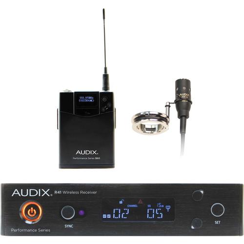 AUDIX AP41FLUTEB - Audix AP41FLUTEB Single-Channel Wireless With Miniaturized Condenser Microphone (554Mhz-586Mhz)