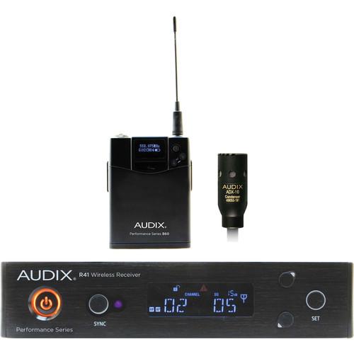 AUDIX AP41L10B - Audix AP41L10B Bodypack & Lavalier Wireless System