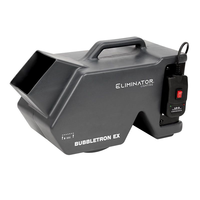 Eliminator BUBBLETRON-EX - 24W Bubble Machine with 25ft Cable & Remote