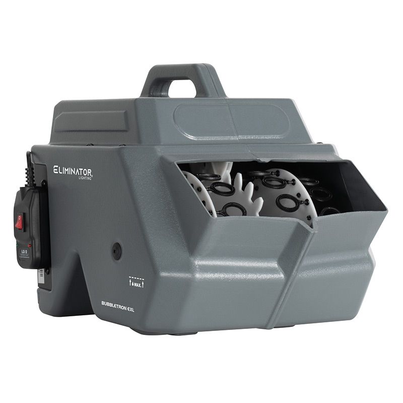 Eliminator BUBBLETRON-EXL Fog Machine DMX - 37W High Output Bubble Machine with 9ft Cable & Remote