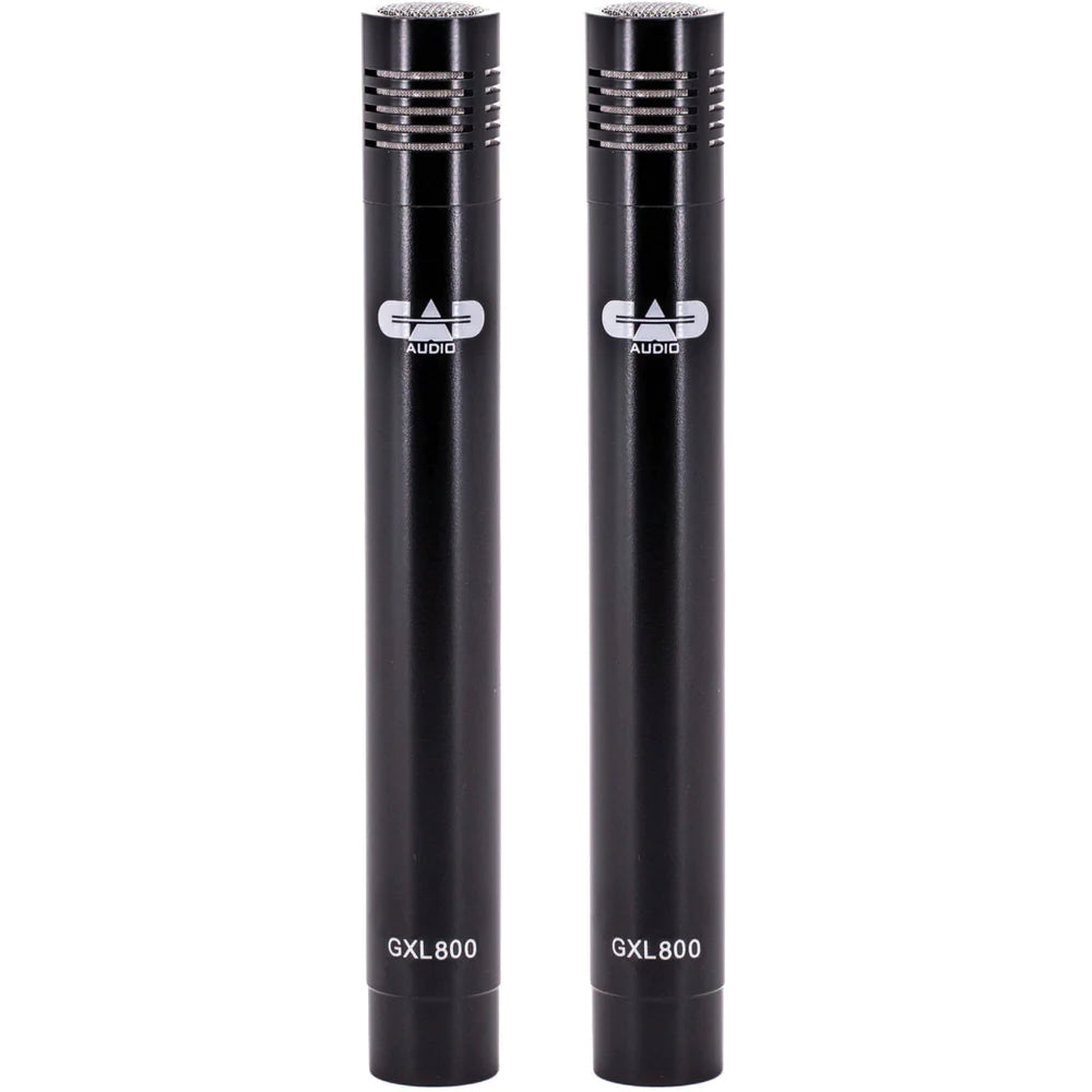 CAD AUDIO GXL800 Small Diaph Card Condense Pair - CAD GXL800 Small Diaphragm Cardioid Condenser - Pair