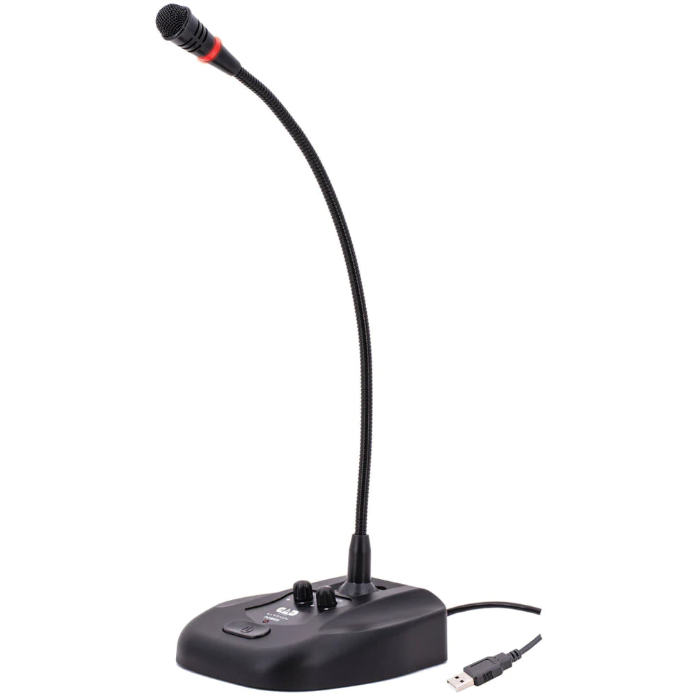 CAD AUDIO U15GN USB 15" Gooseneck mic w/base - CAD Audio U15GN USB 15" Gooseneck Mic with Base