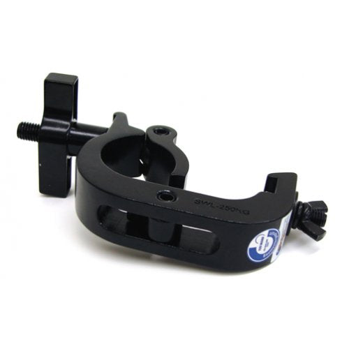Global Truss TRIGGER-CLAMP-BLACK GTR Clamps and Accessories - GLOBAL TRUSS TRIGGER CLAMP HEAVY DUTY HOOK STYLE CLAMP - BLACK