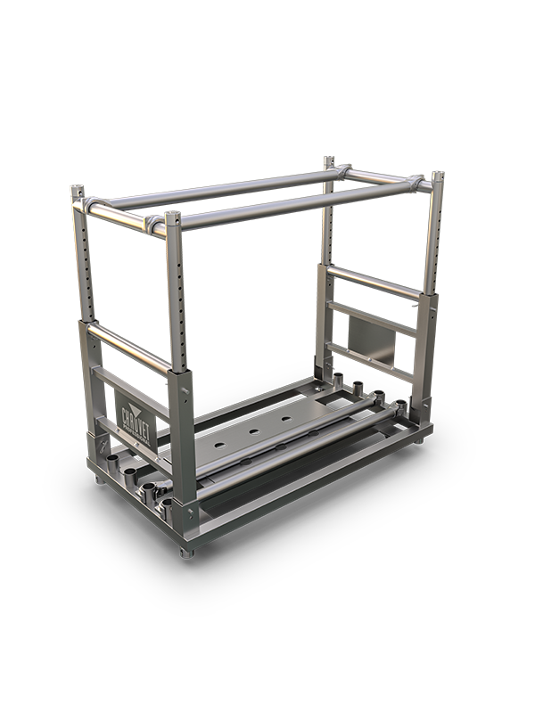 CHAUVET PRO CPRACK Lighting - Chauvet Professional CPRACK Compact Lightweight Foldable Aluminum Rack 1000 lbs Load Capacity