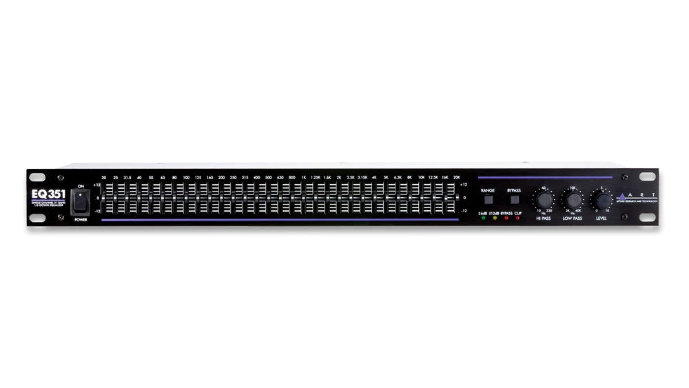 ART ProAudio EQ351AZ 351 ART SINGLE 31 BAND EQ 230V - ART EQ351 - Single Channel 31-Band 1/3 Octave Graphic Equalizer